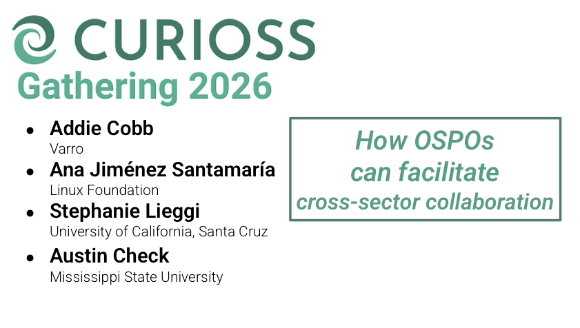 How OSPOs can facilitate Cross-Sector Collaboration